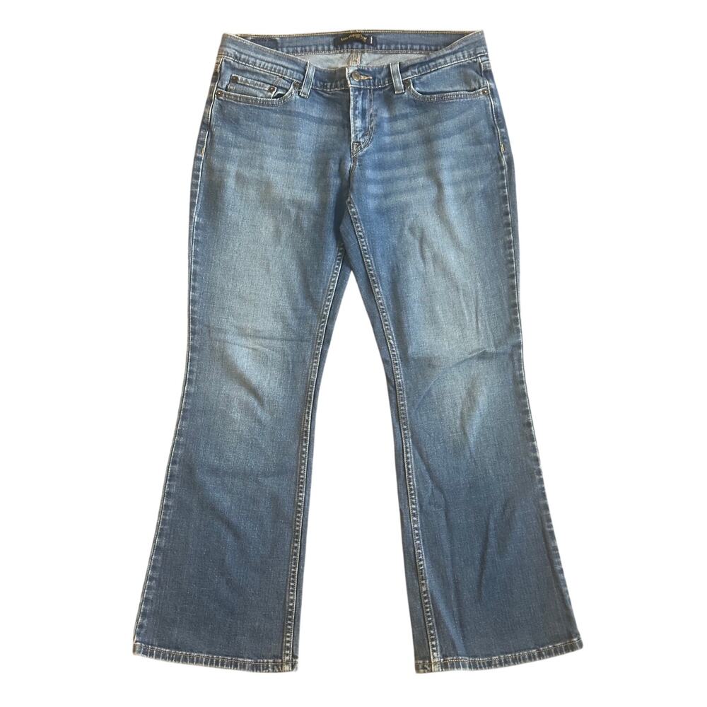 Vintage Levis 524 Too Superlow Bootcut Flare Jeans Size 11 S/C 27" Inseam